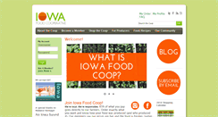 Desktop Screenshot of iowafood.coop